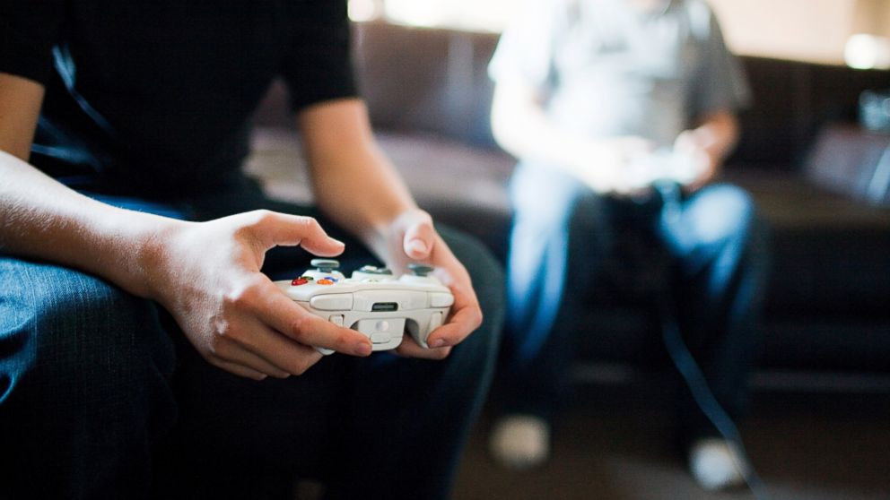 People can also interact with their friends while playing online shooting games.